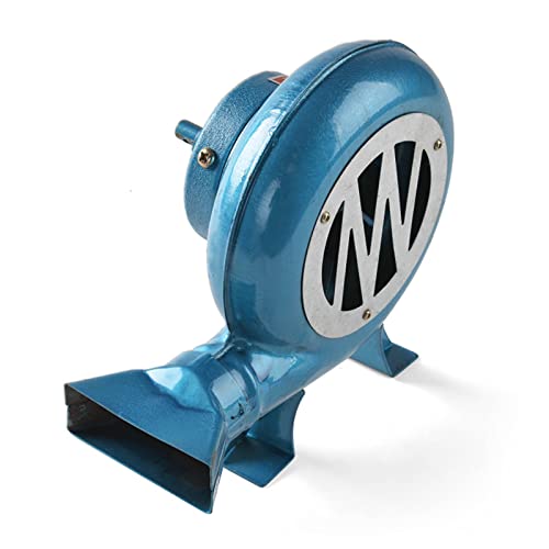 WANGFENG Soplador eléctrico Exterior 120W, 2800 R/MIN Blacksmith Forge Speller para casa Cantina Cantina Cocina Horno de Hierro (Azul, 18.5 * 11.5 * 20.5cm)