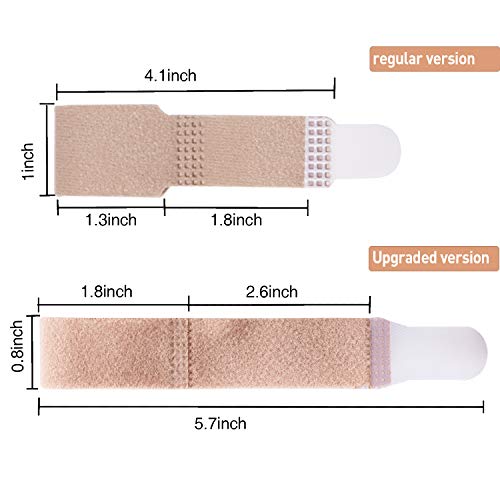 Welnove-Corrector de Ferulas Juanetes, Protector Dedos del Pie Martillo para Separador Dedos Pies, Alivio del Dolor Dedos Garra-10 uds Férulas para Juanetes