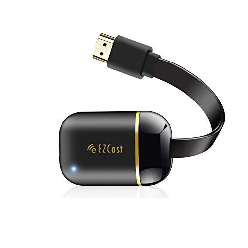 WiFi Dispaly Dongle 4K, 5G Wireless HDMI Display Dongle 5GHz + 2.4GHz, Transmitir Pantalla de Movil/Ordenador a TV/Proyector, Soporte Android/iOS/Windows/Mac/Miracast/DLNA/Airplay