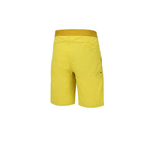 Wild Country Session - Pantalones cortos para hombre, talla L, color amarillo