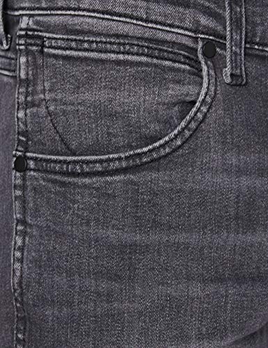 Wrangler Larston Jeans, Husky Negro, 32W x 32L para Hombre