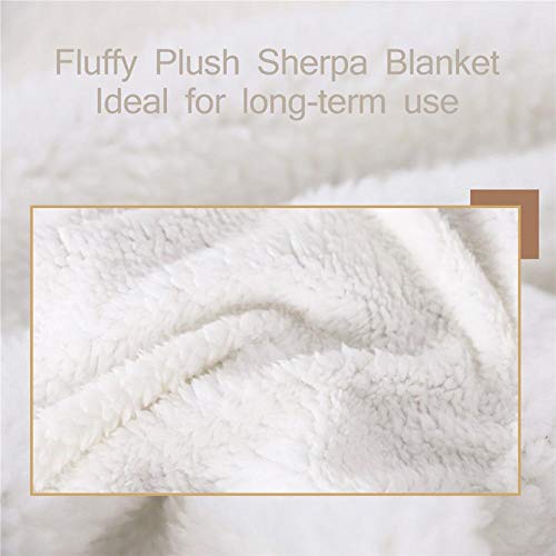 WWTZ Mantas para Camas Mantas de Caballo para sofá Manta Decorativa de Tiro Fleece Deken Colcha de Invierno Mantas Polares