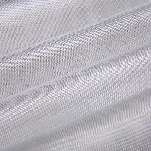 XFCNOI 1pc tela de fibra de vidrio 0.03mm Ultra Thin White fibra de vidrio de tela Refuerzos 50" * 39" Herramientas rejilla de la armadura llana tela que acolcha
