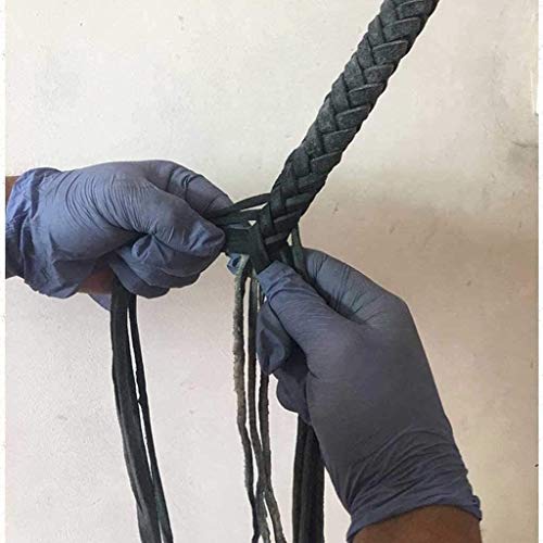 YAOJIA Equestrian BullWhip fustas Piel De Látigo De Toro Ecuestre De Cuero | Látigo De Toro De Cuero De Piel De Vaca Real Hecho A Mano para Entrenamiento De Ancianos Látigo De Ejercicio Deportivo