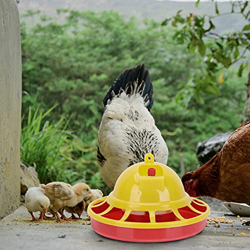 YARNOW 2 Piezas Automática de Aves de Corral Hervidor de Agua Pollo Pezón Bebederos Pichón Codorniz Comederos para Pollo Pato Codorniz