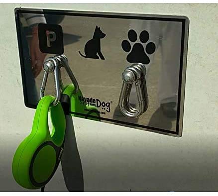 YMBERSA Náyade System Dog Parking DuoInox: Parking para Mascotas Exterior e Interior. Dos plazas