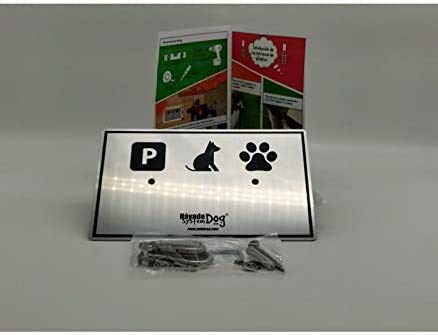 YMBERSA Náyade System Dog Parking DuoInox: Parking para Mascotas Exterior e Interior. Dos plazas