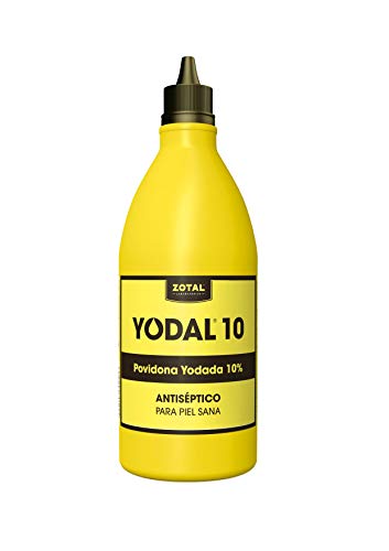 Yodal Povidona Yodada - 6 Recipientes de 500 ml - Total: 3000 ml