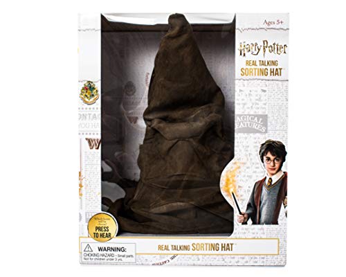 Yume toys- Sombrero Clasificador Electrónico Harry Potter, Color marrón, Talla Única (13083) , color, modelo surtido