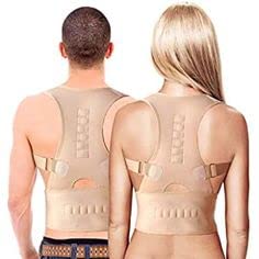 Zagon Corrector de espalda-corrector de postura-discreto para hombre y mujer-faja lumbar ajustable-corrector para reducir el dolor de espalda (S/M)