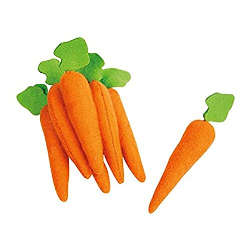 Zanahorias de fieltro, set de 7