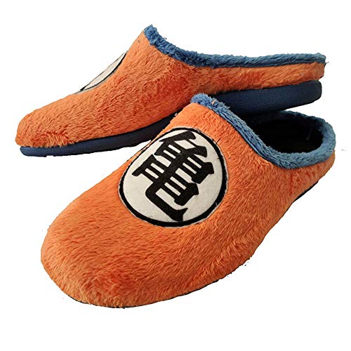 Zapatillas Kanji Kame inspiradas en Dragon Ball cómodas casa Goku (Numeric_46)
