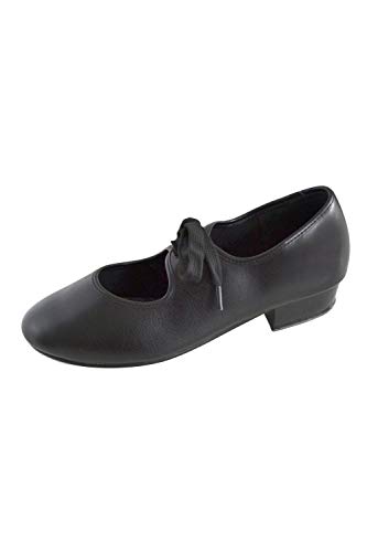 Zapatos de claqué Roch Valley para niña, en color blanco, tallas 20-21,5, negro, 5 UK