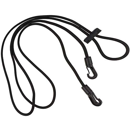 Zchui Cuerda de entrenamiento para caballos de 3 m con correa elástica para el cuello, de nailon, ajustable, herramienta de ayuda para el entrenamiento cómodo