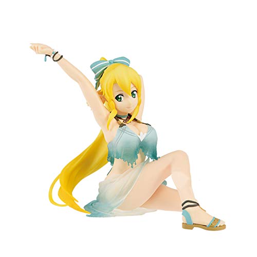 ZH Anime Sword Art Online Figuras De Acción, Kirigaya Suguha PVC Estatua Modelo, 13Cm Juguetes Colección, Adecuado para Decoración De Escritorio De Oficina En Casa, Regalo para Niños.