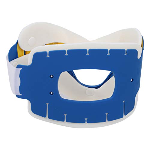 zhoul Neck Collar Cervical Ajustable de PVC, collarín de Soporte Cervical de sujeción de Cuello, Protector de Alivio del Dolor para la Columna Vertebral