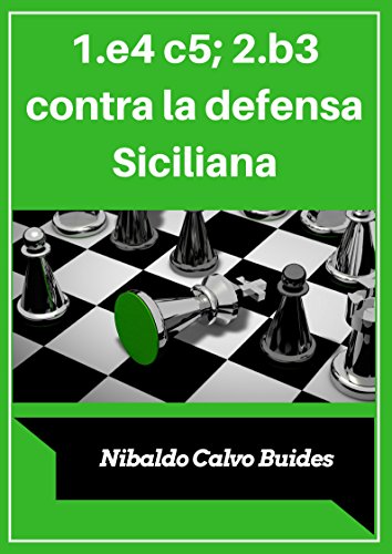 1.e4 c5; 2.b3 contra la defensa Siciliana