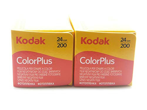 2 carretes Kodak Color Plus, 35 mm 200/24, Lote de 2 unidades, - Película - Carrete - Fotografía
