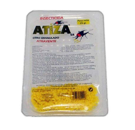 2 UDS Atiza-Insecticida Cebo 25Gr Moscas Granulado Bio