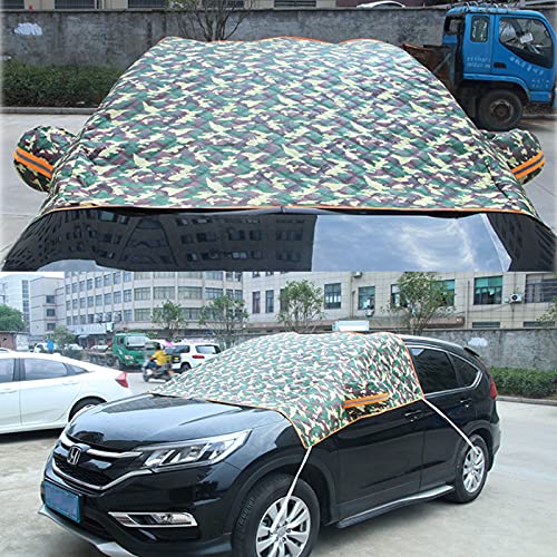 2,1 m x 1,45 m Baceyong coche parabrisas delantero de gel parasol protector de lluvia contra rayos UV