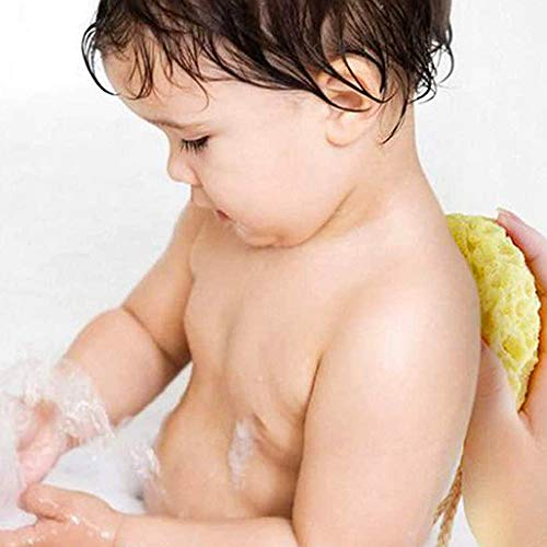 3 Piezas Esponja de baño para ducha de Cuerpo en Forma de Gota Cuerpo con Textura de Panal de Abeja Cepillo de Baño para Bebés Mujeres Hombres Cuidado Diario Suave Exfoliante Esponjas