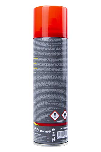ABC CAR CLEANERS MOT60003 Spray Limpia Salpicaderos Aroma Fresa con Silicona Protectora, 250 ml, Rojo