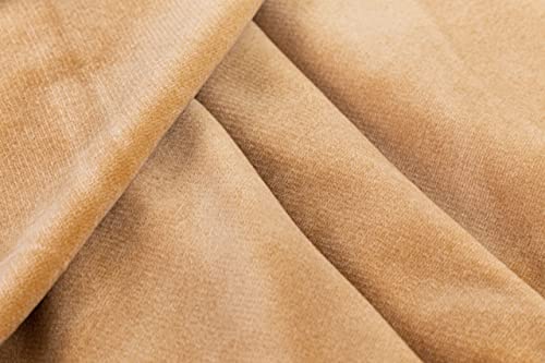 Acomoda Textil - Falda para Mesa Camilla Terciopelo, Redonda - Rectangular, Suave y Cálida de Invierno.(Redonda 80 cm, Visón)