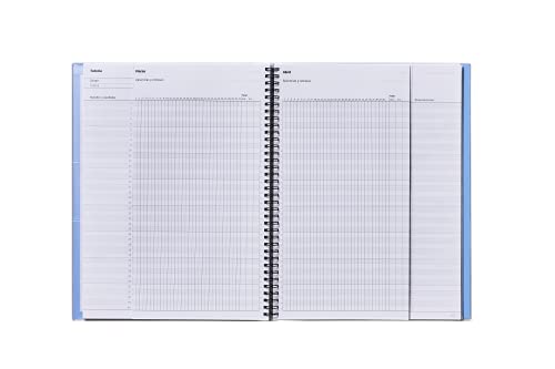 Additio P192 Cuaderno Tríplex Evaluación + Agenda + Tutoría - color azul