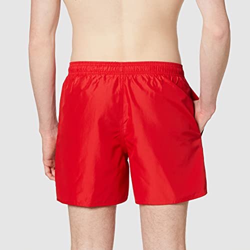 adidas GQ1086 Solid CLX SH SL Swimsuit Mens Team Colleg Red/White M