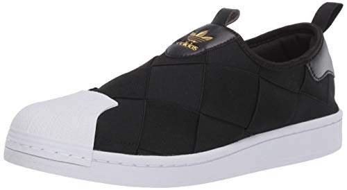 adidas Originals Superstar, Zapatillas Deportivas. Mujer, Color Negro, Blanco, Dorado metálico, 38 2/3 EU