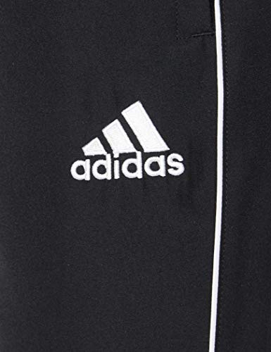 Adidas - Pantalón Largo Negro - Para Hombre - Talla M - Core18 PRE PNT - Ideal para Practicar Deporte - Para Jugar al Fútbol - Poliéster