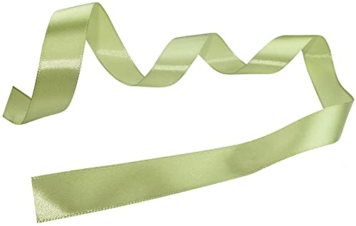 AERZETIX - Cinta de raso satén decorativa brillante fina - 20mm x 22 metros - verde militar - proyectos creativos coser arte embalaje regalos fiesta cumpleaños - C50406