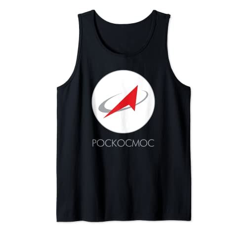 Agencia espacial rusa POCKOCMOC de Roskosmos Camiseta sin Mangas