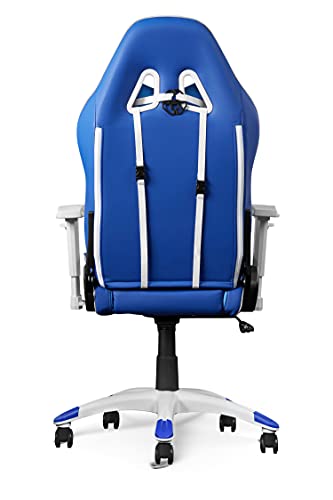Akracing Chair California Tahoe - Silla Para Videojuegos, Piel Sintética, Color Azul, Talla Única