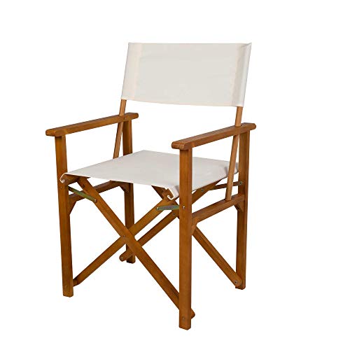 AKTIVE 61025 - Silla plegable director Madera acacia AKTIVE Garden