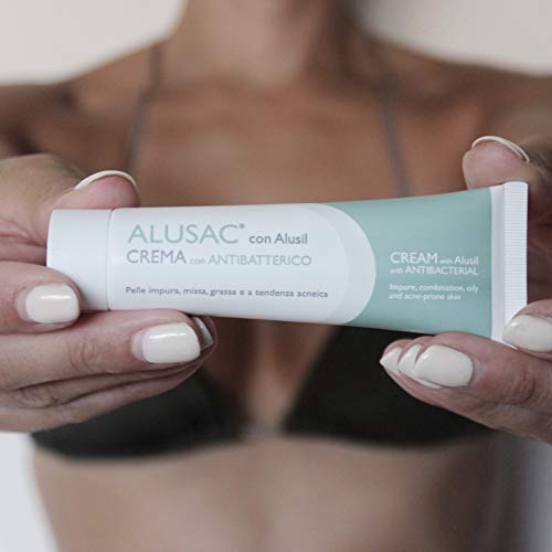 ALUSAC - Crema facial hidratante para pieles grasas, impuras y acneicas, proporciona una opacidad natural, sin engrasar la piel, 30 ml