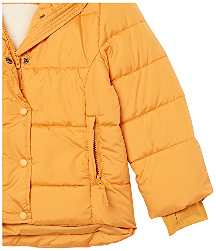 Amazon Essentials Heavy-Weight Hooded Puffer Jackets Chaqueta, Amarillo Dorado, 4-5 años