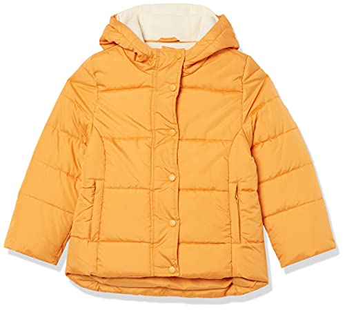 Amazon Essentials Heavy-Weight Hooded Puffer Jackets Chaqueta, Amarillo Dorado, 4-5 años