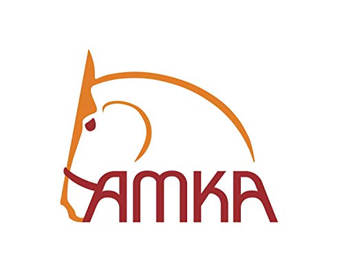 AMKA Forro Cuenco Cuenco para cereales Juego de 5 2 litros con tapa para caballos, perros Animales, Verde