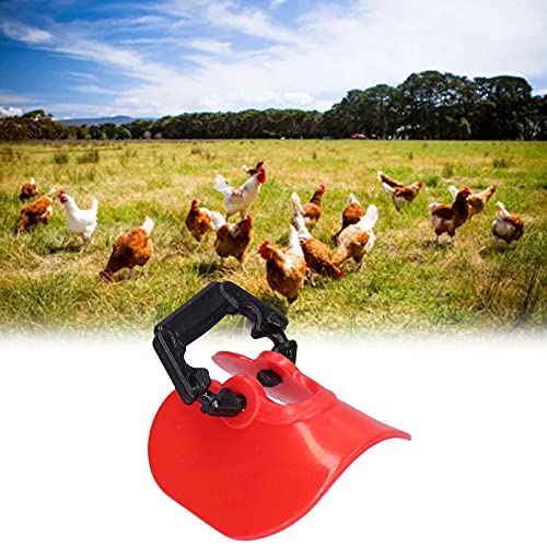 Anteojeras para Aves de Corral, PP Gafas de Pollo Anti Picoteo Resistente Al Desgaste para Granja de Pollos para Granjas(Vasos de pollo de película mediana)