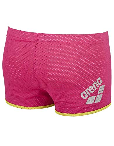 Arena Square Cut Drag Suit Bañador, Mujer, Rosa (Fuchsia), M