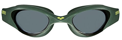 Arena The One Gafas de Natación, Unisex Adulto, Verde (Smoke/Deep Green/Black), talla única