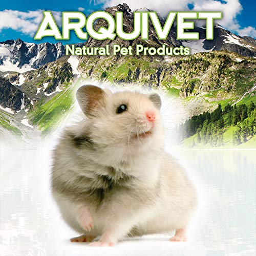 Arquivet Bebedero Classic para roedores 75 ml - Botella, disponesador de Agua para Hamsters, cobayas, Conejos - Sistema antigoteo - Accesorios para jaulas