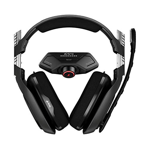 ASTRO Gaming A40 TR Auriculares alámbricos y mando MixAmp M80, 4a gen, Audio V2, micrófono intercambiable, control de balance juego, voz, para Xbox Series X y S, Xbox One - Negro/Verde