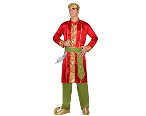 ATOSA disfraz hindu hombre adulto rojo M