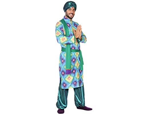Atosa Disfraz Hindu Hombre Adulto Verde XL