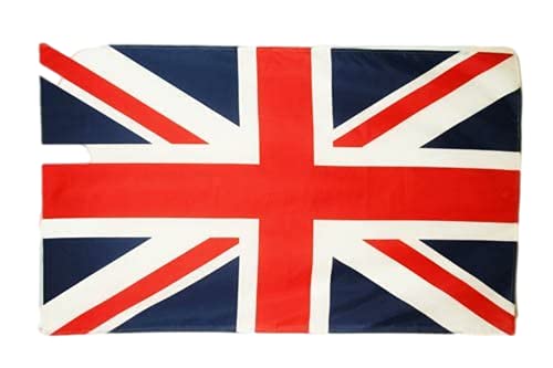 AZ FLAG Bandera del Reino Unido 90x60cm - Bandera Inglesa - BRITANICA – UK 60 x 90 cm poliéster Ligero