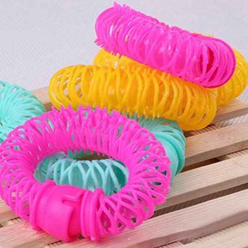 Baalaa Moda 8 unids Magic Hair Rizador espiral Rizos rodillo donuts Curl Hair Styling Tool accesorios para el cabello