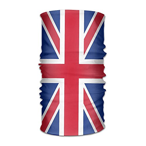 Bandanas con diseño de la bandera británica, versátil, informal, para el cuello, pasamontañas, forro para casco de equitación, máscara para niños, mujeres y hombres al aire libre, protección UV