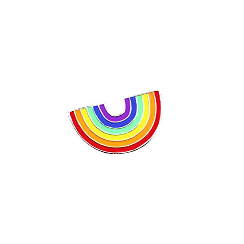 BBLL Broche Creativo Zinc Alloych Alfileres de Colores Bandera del corazón de Colores Esmalte de Dedos Alfiler de Solapa Orgullo Gay Insignia Decoración de Dibujos Animados   Arco Iris